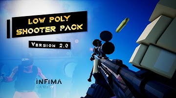 (Unreal Engine) Low Poly Shooter Pack v2.0 - Trailer