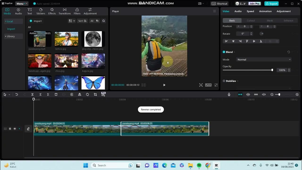 How To Create Rewind Effect In CapCut PC Easily? CapCut PC Tutorial NEW