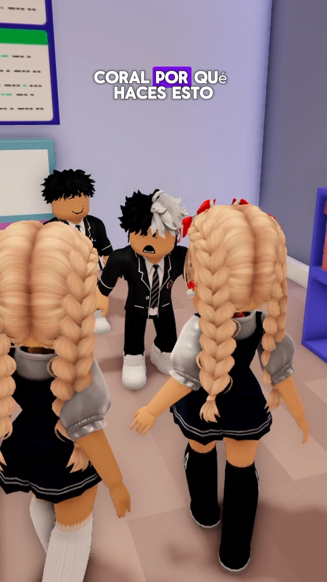 MOLESTAN AL CHICO QUE ME GUSTA ? #roblox #brookhaven #shorts #historiaderoblox #roleplay