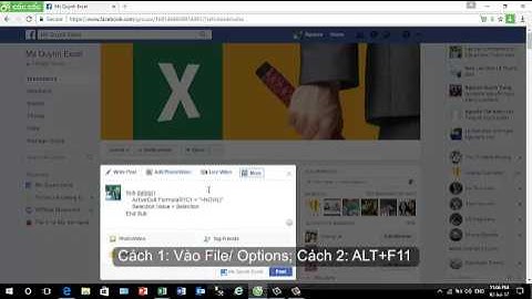 VBA trong excel - Tự động ghi lại ngày giờ xử lý