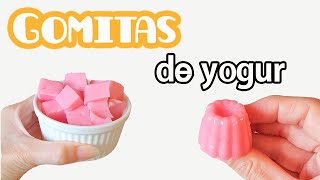 Cómo Hacer Gomitas De Yogur Caseras Gominolas Fáciles