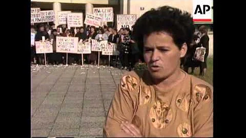 BOSNIA: MOTHERS OF MISSING SERB SOLDIERS RALLY AT ...