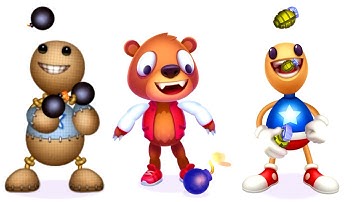 Kick the Buddy vs Kick the Buddy Forever vs Despicable Bear | Begin and In Games Part 24