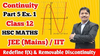 Continuity Part 5 Ex.1 Class 12 Maths | HSC Maharashtra board | Dinesh Sir