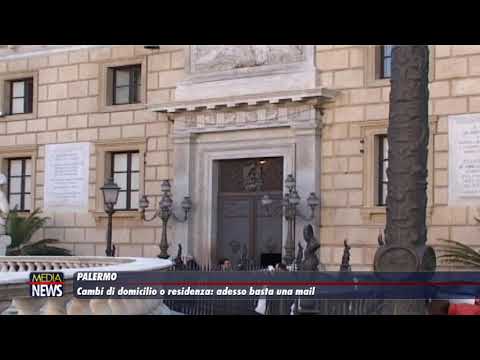 Palermo. Cambi di domicilio o residenza: adesso basta una mail