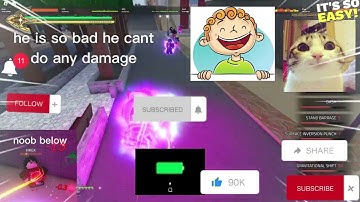 UNKNOWN NEWGEN SUBMACHLNEGUN LOSES TO MY FRIEND VENOM SPECLESS CMOON IN YBA (300 PING)