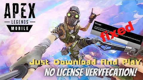 How To Fix Apex Legends Mobile Philippines Beta version License Veryfecation Problem | PriN