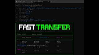 FastTransfer import CSV files to MSSQL in parallel in one command line