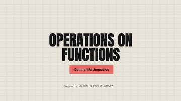 OPERATION,EVALUATION, COMPOSITION, INVERSE FUNCTION