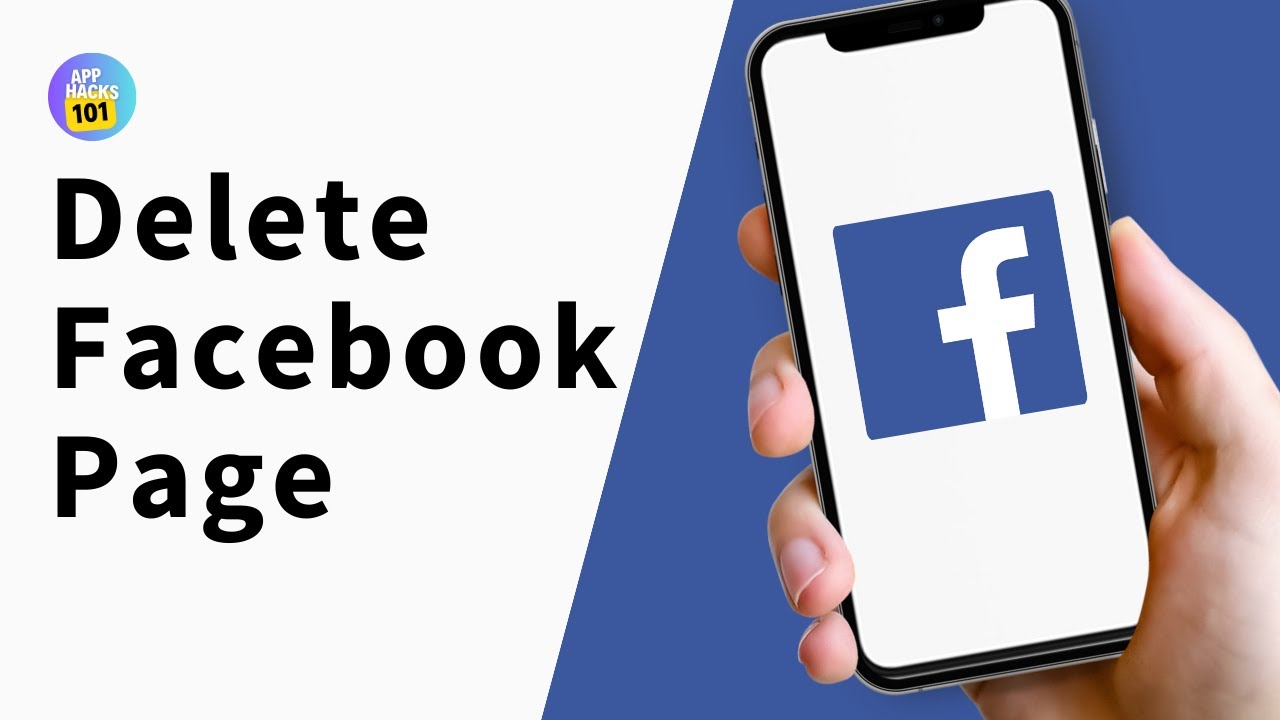 How to Delete Facebook Page on iPhone? - YouTube