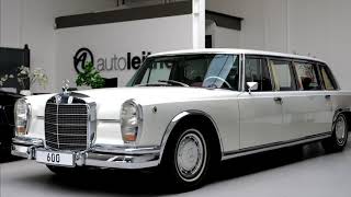 For sale: 1975 Mercedes-Benz 600 Pullman W100 2.150.000 euros/restored to the modern Maybach