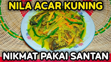 Thumbnail of THE BENEFITS OF USING COCONUT TAN WITH YELLOW PICKLED TILA FISH | Fresh Food That Makes Hunger Go...