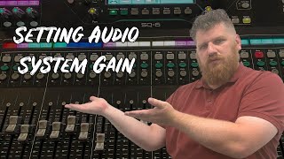 Setting Audio System Gain
