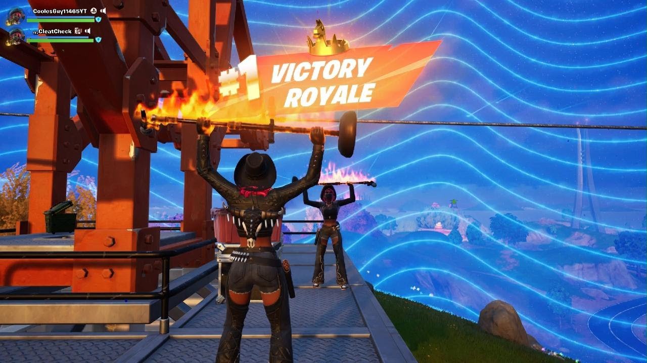 *NEW* MIDNIGHT MASK ON FX ON OMEN HUNTER CALAMITY SKIN IN FORTNITE PS5 + A VICTORY ROYALE WIN! (DUO)