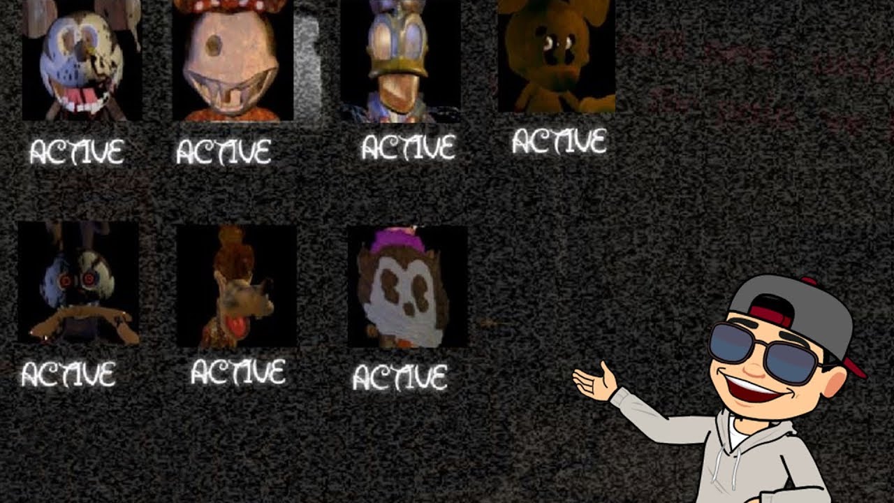 7/20 MODE!!! (ALL ACTIVE) | S.K.E.T.C.H.E.S. | TODOS ACTIVOS | CUSTOM NIGHT | FNAF FAN GAME |