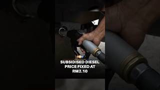 Govt sets subsidised diesel price at RM2.10 per litre from July