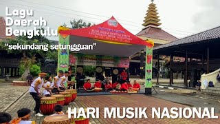 HARI MUSIK NASIONAL | Kolaborasi Musik Modern dan Tradisional Lagu Bengkulu “Sekundang Setungguan”