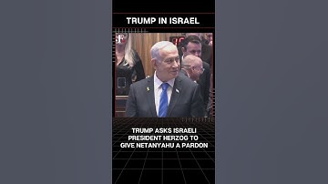 #FirstpostNews: Trump Urges Israeli President to Pardon Netanyahu Amid Corruption Allegations | N18G