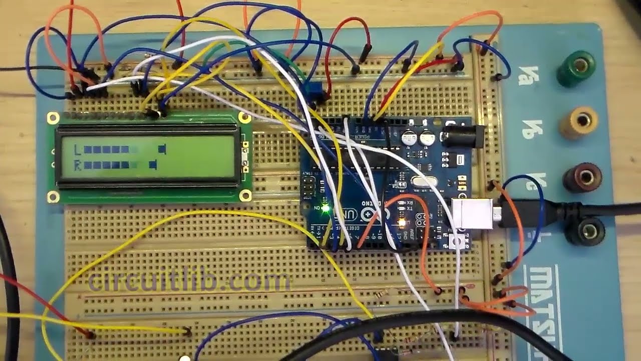 Arduino Lcd Vu-Meter