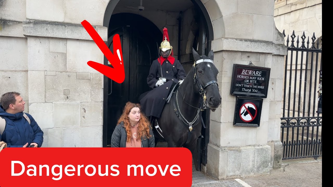 Wrong Step, Big Mistake! Guard’s Immediate Warning Shocks Tourist