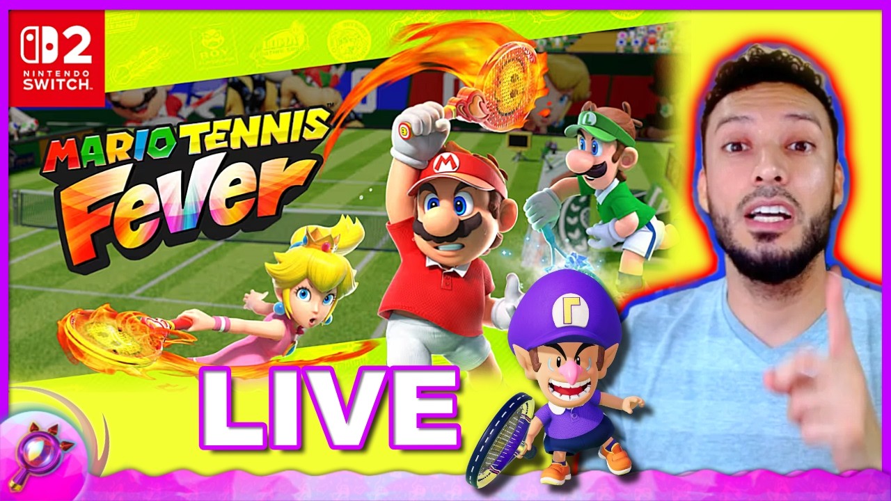 Mario Tennis Fever & Mario Kart 8 MAR10 DAY STREAM! @Thawesomegamer122