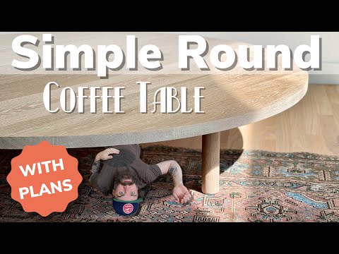 Simple Wooden Coffee Table Build || You Can Make This Coffee Table