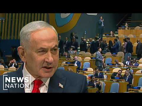 Delegates walk out of UNGA ahead of Netanyahu's address