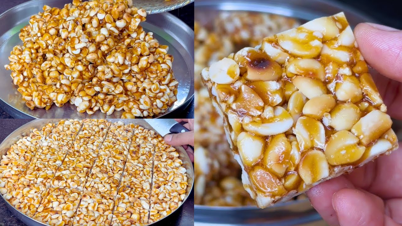 పల్లీ చిక్కి పంటికి అంటుకోకుండా క్రిస్పీగారావాలంటే ఈ టిప్స్ అస్సలు మిస్సవ్వొద్దు|Palli Chikki Recipe