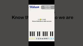 Stray Kids - Stray Kids Not Angka Pianika Piano Tutorial #kpop #straykids #skz #piano #fyp #viral