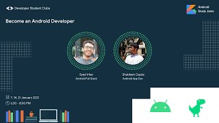 Android Study Jams - Session 3 | PES University