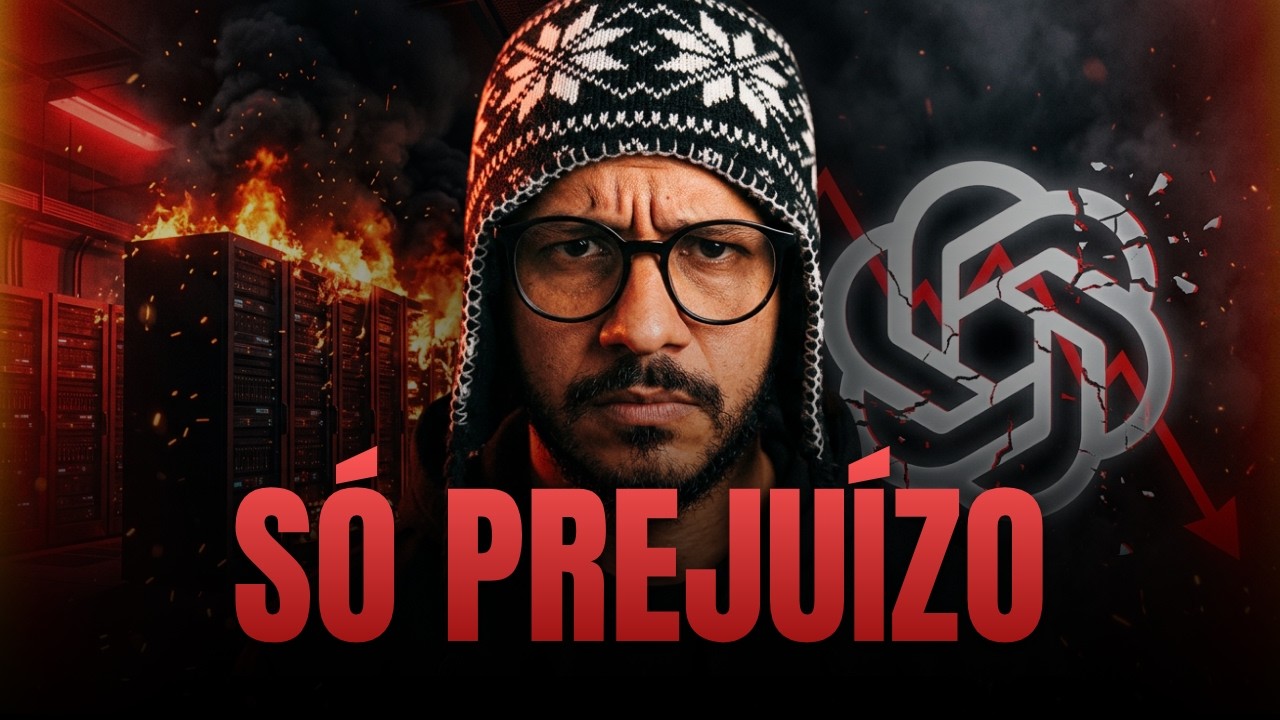 🚨 A BOLHA DA IA JÁ ESTOUROU | E OS CEOs SÓ NÃO TE CONTARAM AINDA