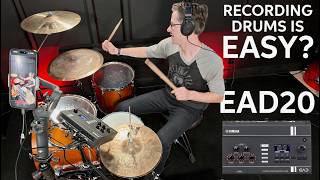 Is This the EASIEST Way to Record Drums Yamaha EAD20