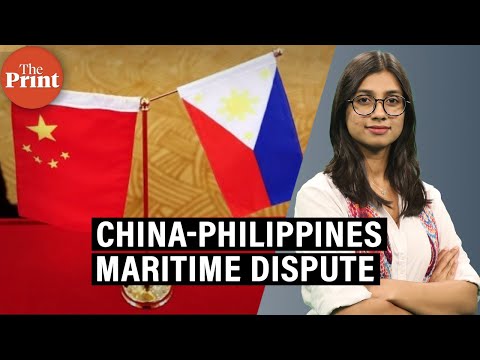 What disputed territories are China and Philippines sparring over in the South China Sea?