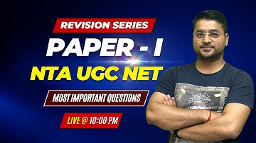 Revision Series | Paper 1 PYQs | NTA UGC NET/SET | NET JRF Solutionist Paper 1 by Abhishek Kumar Jha