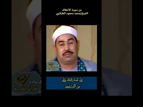  الطبلاوي  وأن أعمل صالحا ترضاه واصلح لي في ذريتي إني تبت إليك وإني من المسلمين