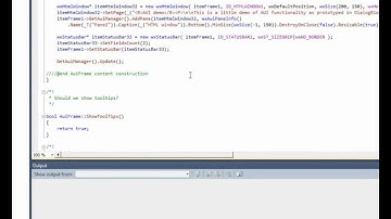 DialogBlocks compile with Visual C and Project files.avi