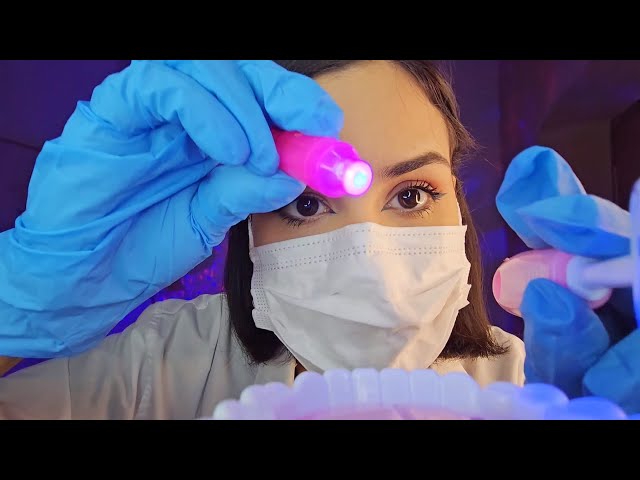 ASMR DENTISTA LIMPEZA DENTAL MAIS REALISTA QUE VOCÊ VAI VER HOJE | roleplay