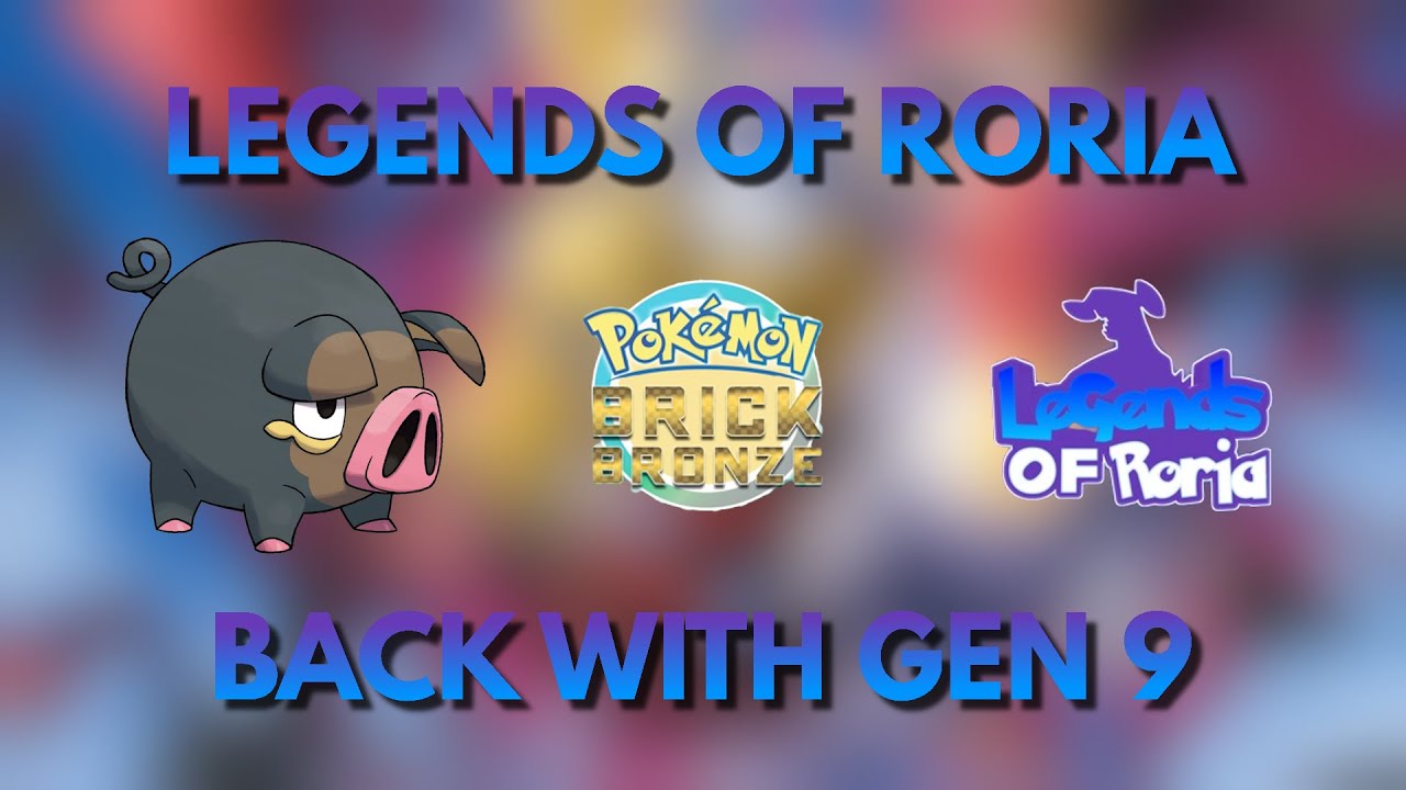 The Fastest Growing Brick Bronze: Legends of Roria (Pokemon Brick Bronze  2023) 