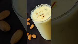 Badam Milk Recipe | Almond milkshake #badam #almond #milk #recipe #shorts Resimi