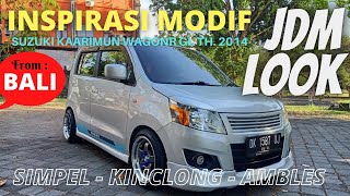 Inspirasi modifikasi suzuki karimun wagon r GL 2014 - DJM LOOK (Simple kinclong ambles) dari Bali
