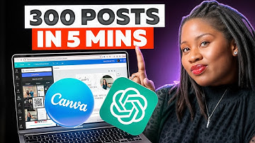 Make 30+ Days Of Marketing Content In 5 Mins With Canva & ChatGPT