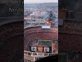 From the Helicopter during the Tennessee-Vanderbilt flyover 🚁 (via vol_football/TT) #shorts