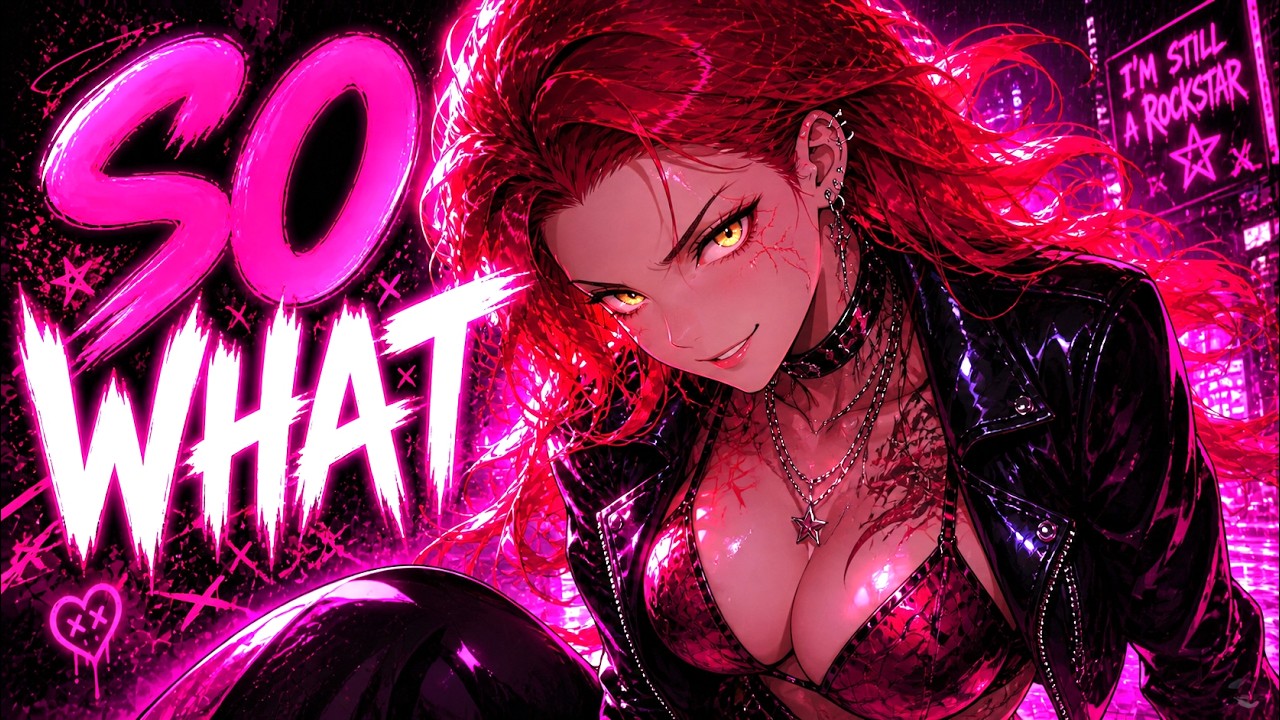 So What - Cover By Xena | P!nk | Nightcore | Lyrics - YouTube