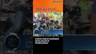 Rombongan Moge Harley-Davidson Kecelakaan di Probolinggo, Suami Istri Tewas