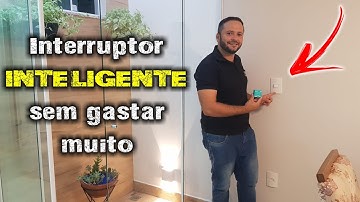 Como transformar um interruptor simples em interruptor inteligente gastando pouco...