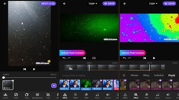 Glitch Video Editor - GlitchCam (by InShot ) - video effects and video editor for Android.