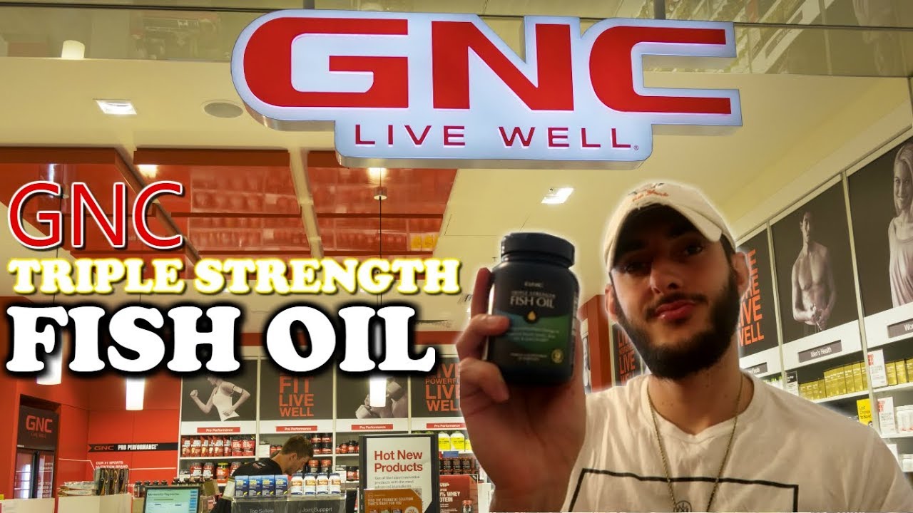 GNC Triple Strength Fish Oil | Omega 3 Fish Oil | GNC Product