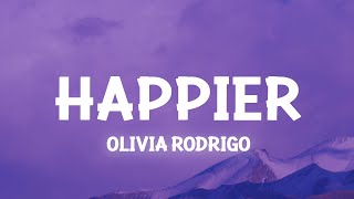 Olivia Rodrigo - happier (Lyrics) Resimi