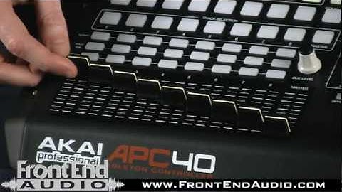 AKAI APC40 Ableton Live Control Surface @ FrontEndAudio.com