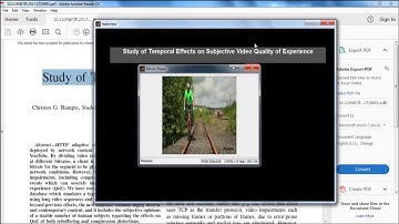 Video quality assessment matlab code projects